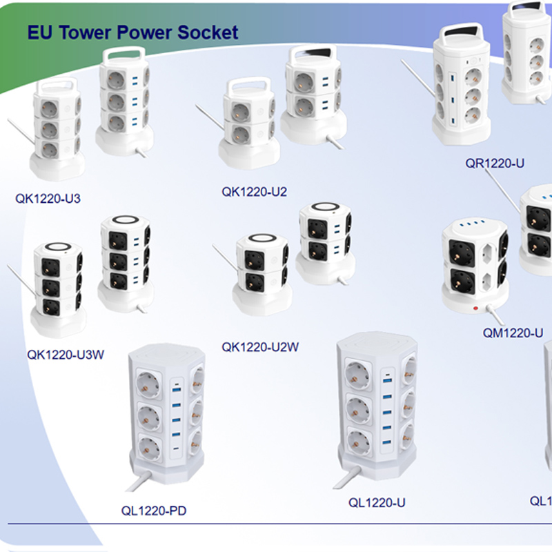 German and European Standard 12 Position Wiring Socket