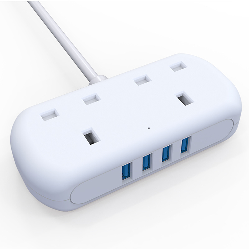 British Standard Fast Charging 2-Position Wiring Socket