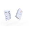 USA Wall Socket with 8 Outlets 3 USB Ports