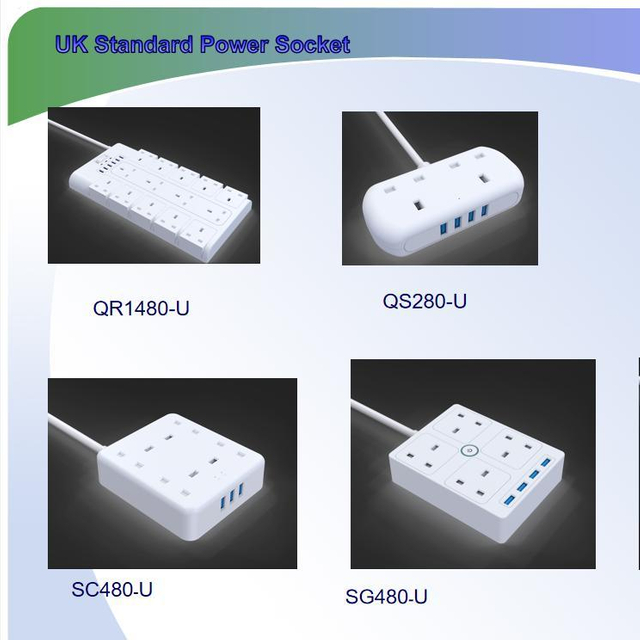 US standard 8-bit socket with USB