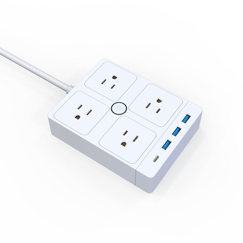 Customized 4-Position Lightning Protection Socket According to Us Regulations