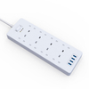 QE880-U 8 Outlet BS Surge Protector with 4 USB Charge