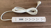  Factory wholesale New White 5 Outlet Us Surge Protector with Power Strip 2USB-a+1USB-C