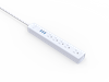  Factory wholesale New White 5 Outlet Us Surge Protector with Power Strip 2USB-a+1USB-C