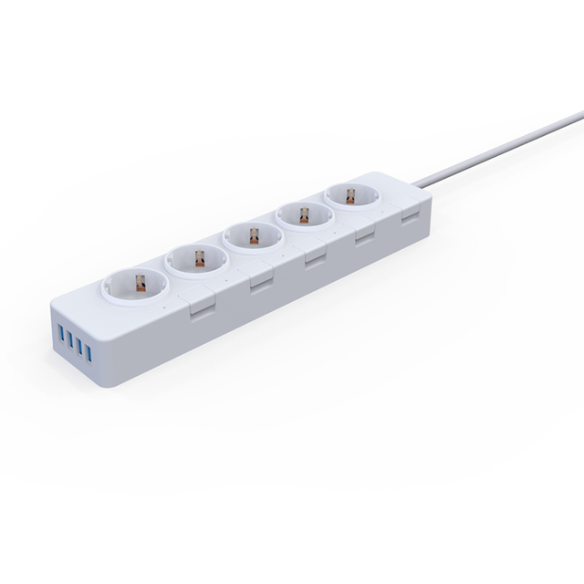 German fast charging 5-position wiring socket