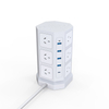 Australian standard 12 position vertical socket with USB