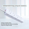 QE480-U 4 Outlet BS Surge Protector with 43 USB Charge