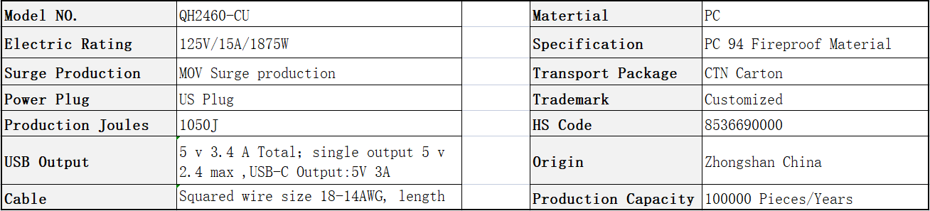 QH2460-CU